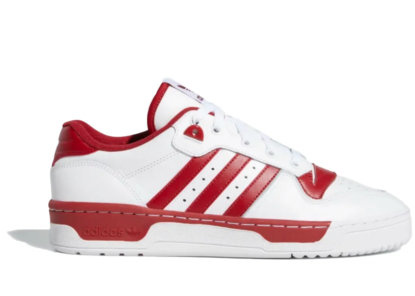 adidas Originals Rivalry Low Cloud White Active Maroon