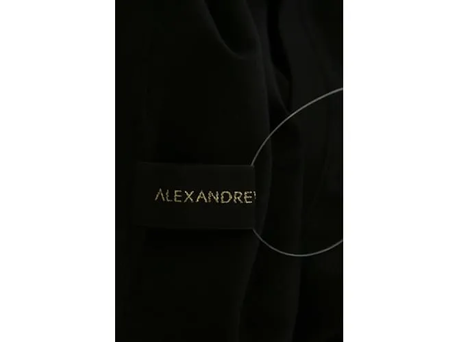 Alexandre Vauthier Camisetas de algodón Negro 