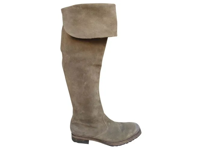 Atelier Voisin botas altas Ateleir Voisin p 38 Gris pardo 