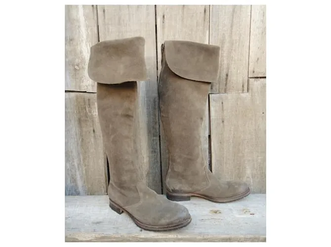 Atelier Voisin botas altas Ateleir Voisin p 38 Gris pardo 