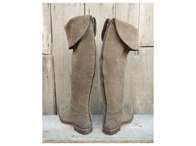 Atelier Voisin botas altas Ateleir Voisin p 38 Gris pardo 