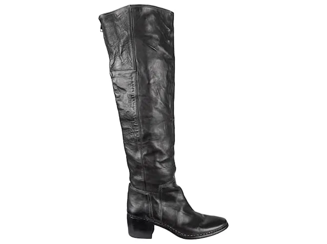 Autre Marque Botas Altas Premiata Negro 