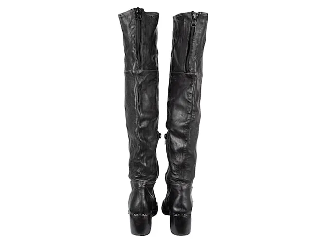 Autre Marque Botas Altas Premiata Negro 