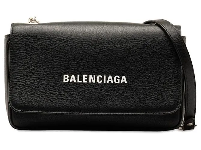 Balenciaga Bolso bandolera tipo cartera de cuero Balenciaga para todos los días 537387 Bolso Bandolera De Cuero 537387 En muy bu