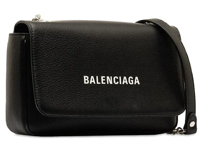 Balenciaga Bolso bandolera tipo cartera de cuero Balenciaga para todos los días 537387 Bolso Bandolera De Cuero 537387 En muy bu