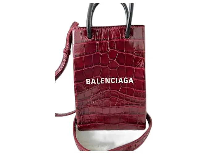 Balenciaga Bolsos de mano Burdeos 