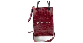 Balenciaga Bolsos de mano Burdeos 