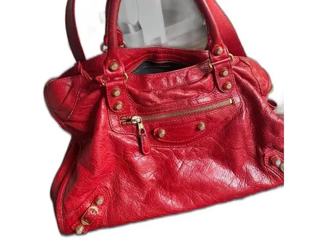 Balenciaga Bolsos de mano Roja 