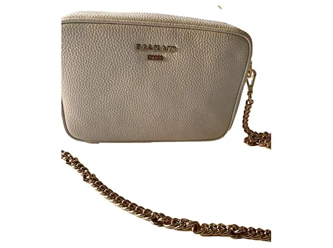 Balmain Bolsos de mano Blanco 