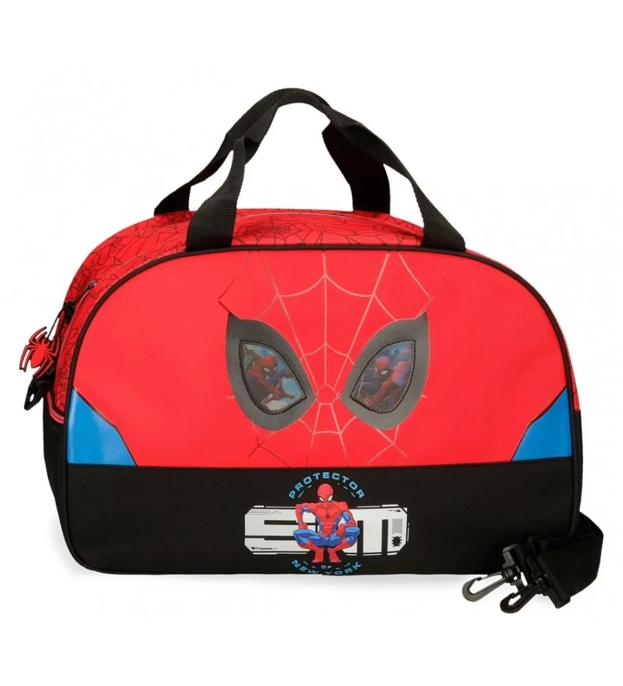 Bolsa de viaje Spiderman Protector rojo -45x28x22cm-