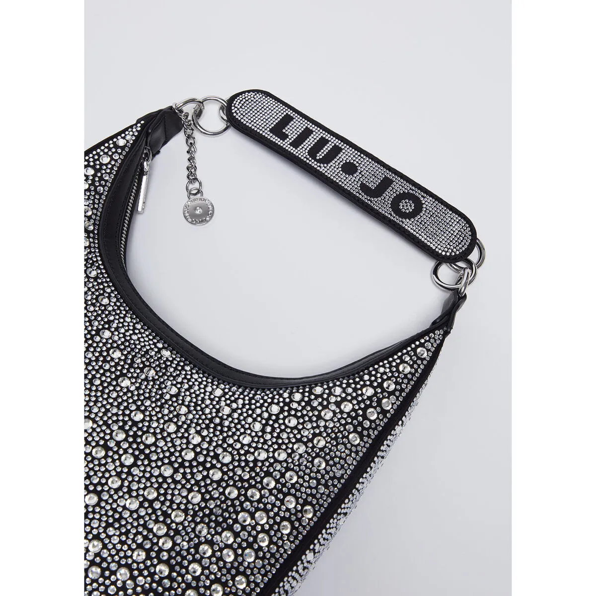 Bolso de hombro con strass