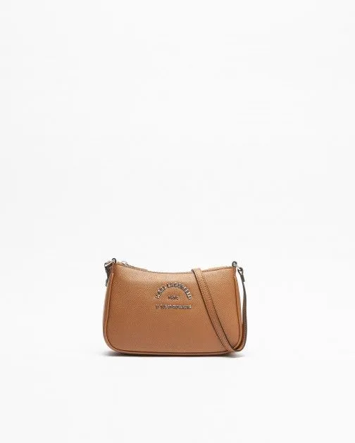 Bolso de hombro Karl Lagerfeld RSG Metal SM Zip CB Camel