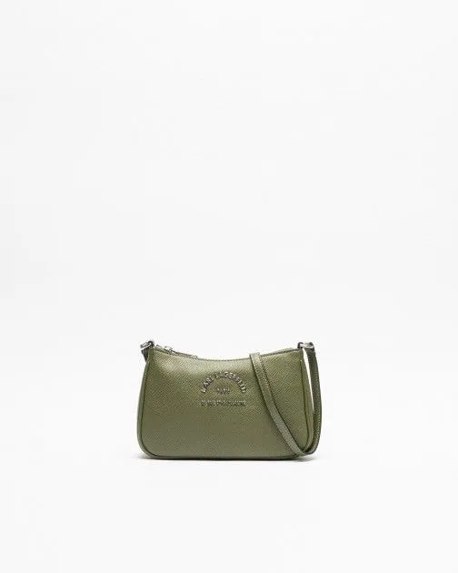 Bolso de hombro Karl Lagerfeld RSG Metal SM Zip CB Verde