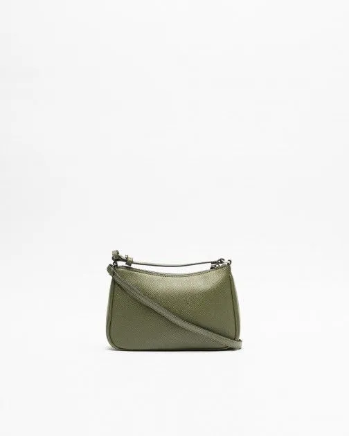 Bolso de hombro Karl Lagerfeld RSG Metal SM Zip CB Verde