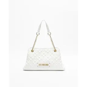 Bolso de hombro Love Moschino JC4013PP1G Blanco