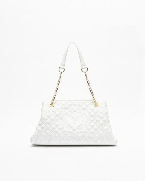 Bolso de hombro Love Moschino JC4013PP1G Blanco