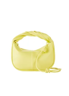 Bolso de mano Amarillo suave