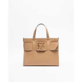 Bolso de mano Armani Exchange 942689 0A874 Camel