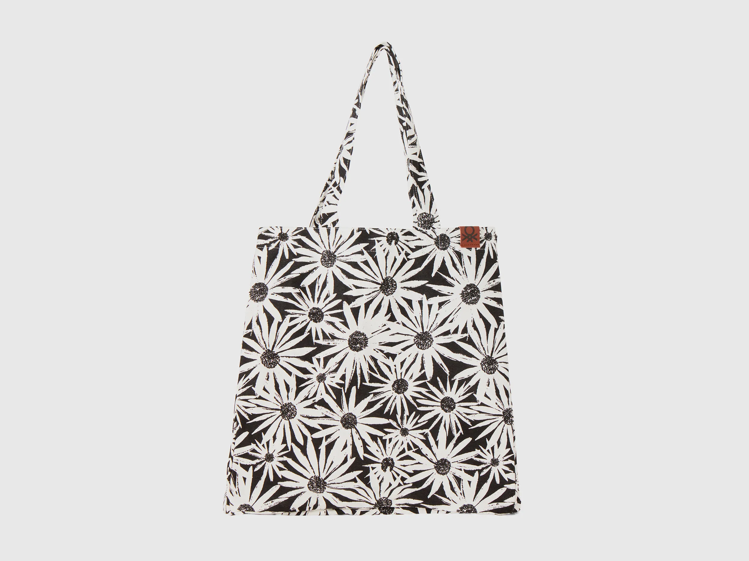 Bolso shopper de flores