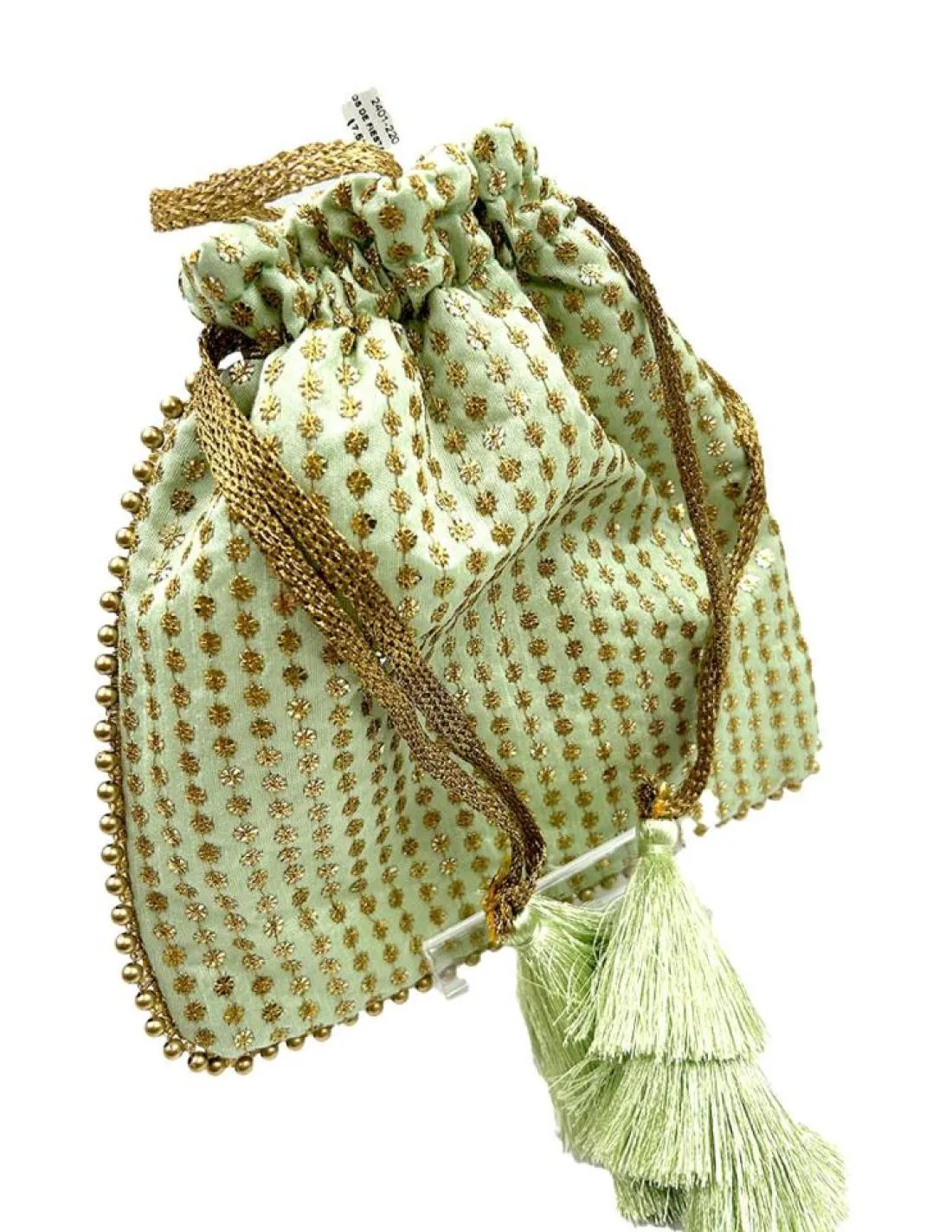 BOLSOS DE FIESTA VERDE AGUA LIMOSNERA CON DORADO SON IDEALES