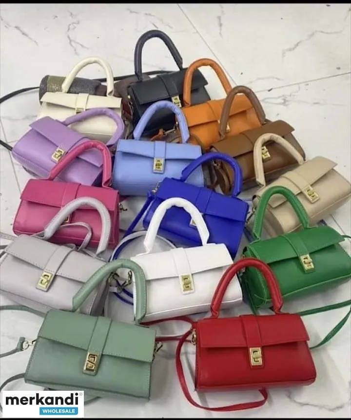 Bolsos de mano de mujer al por mayor, de moda, selección de colores.