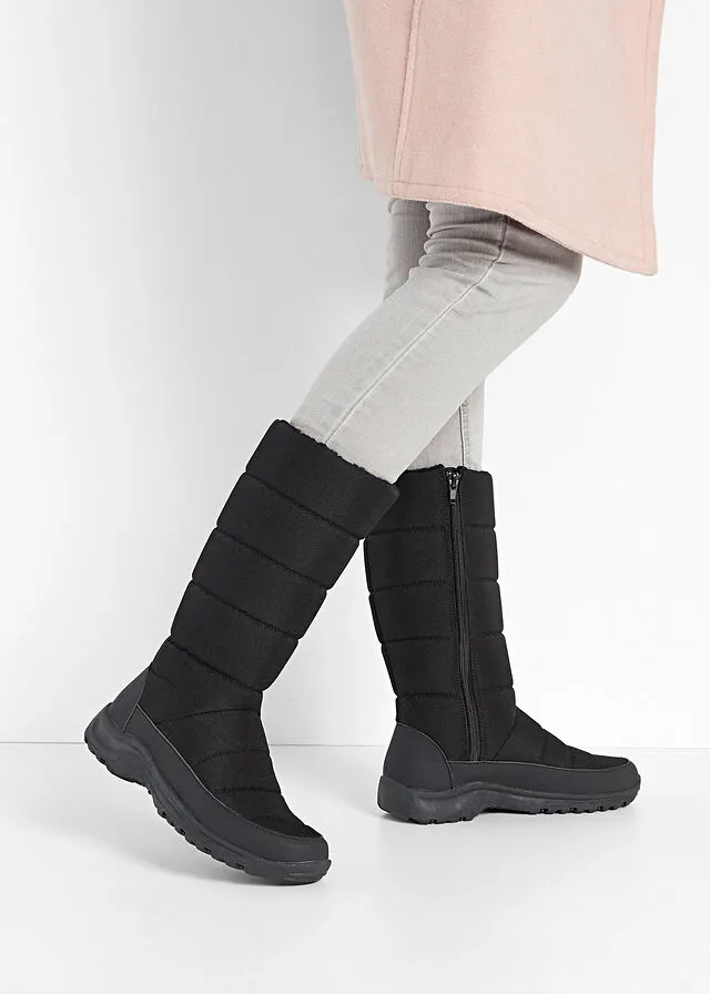 Bota de invierno Negro