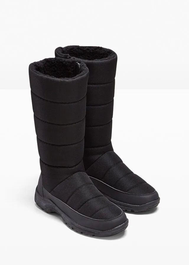 Bota de invierno Negro