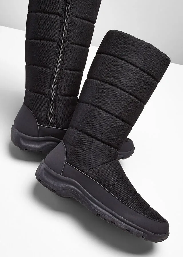 Bota de invierno Negro