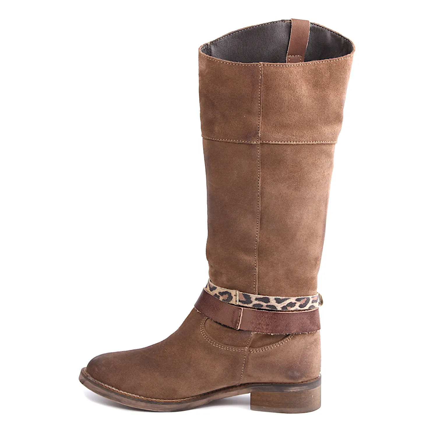 Botas altas mujer marron Broder's