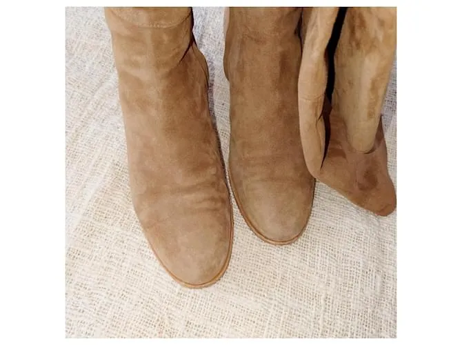 Botas altas Polo Ralph Lauren Beige 