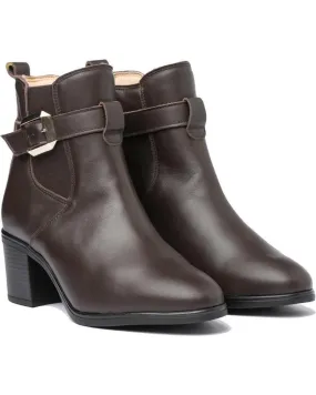 Botines de Mujer EVA MAÑAS BOTIN PIEL 1301 MARRON