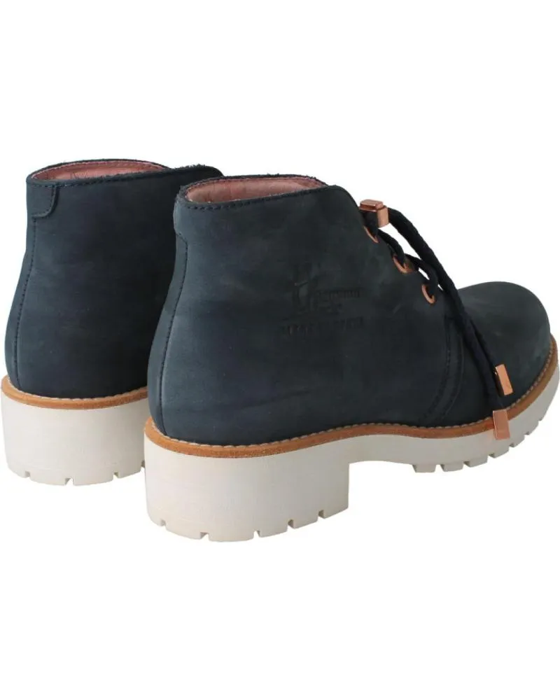 Botines de Mujer PANAMA JACK BOTIN PIEL AZUL