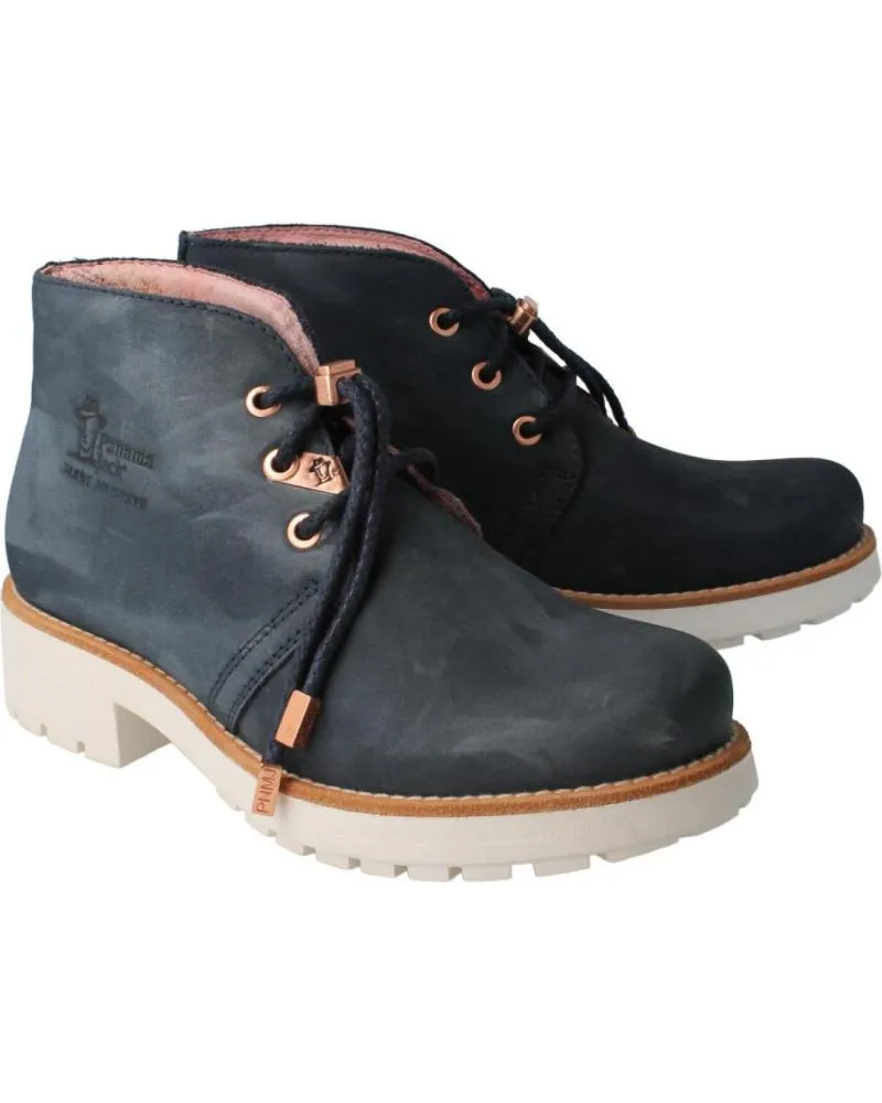 Botines de Mujer PANAMA JACK BOTIN PIEL AZUL