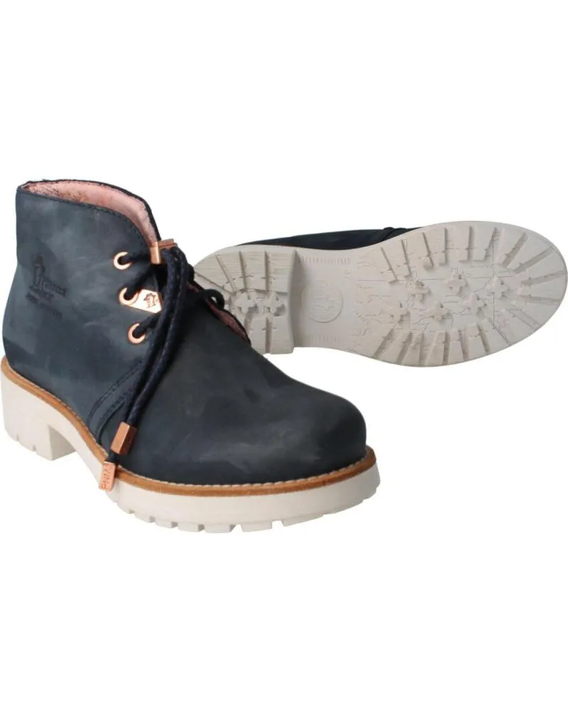 Botines de Mujer PANAMA JACK BOTIN PIEL AZUL