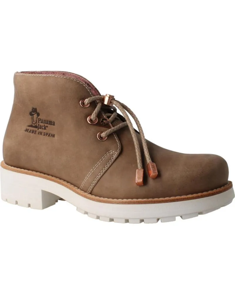 Botines de Mujer PANAMA JACK BOTIN PIEL TAUPE