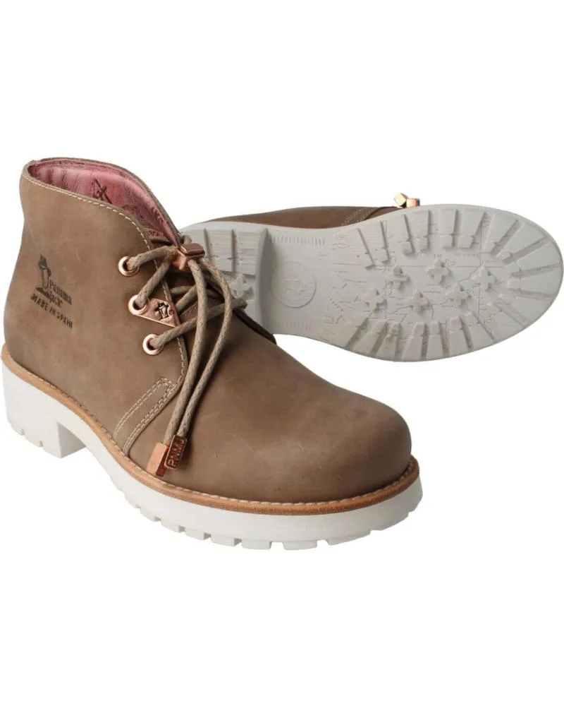 Botines de Mujer PANAMA JACK BOTIN PIEL TAUPE