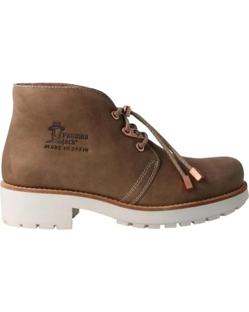 Botines de Mujer PANAMA JACK BOTIN PIEL TAUPE