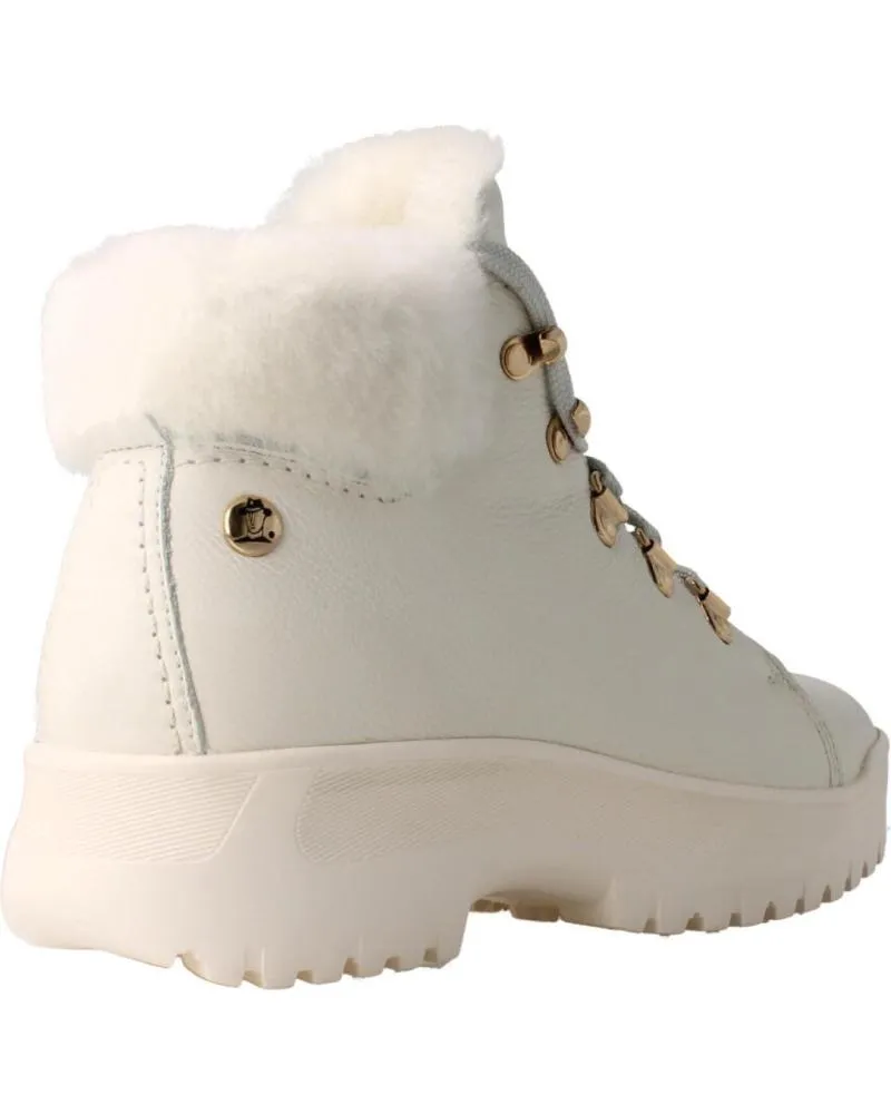 Botines de Mujer PANAMA JACK BOTINA PIEL BLANCO