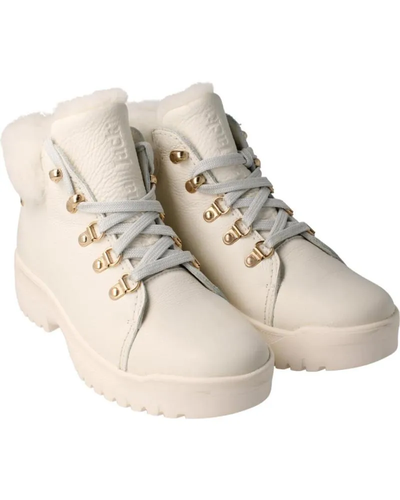 Botines de Mujer PANAMA JACK BOTINA PIEL BLANCO