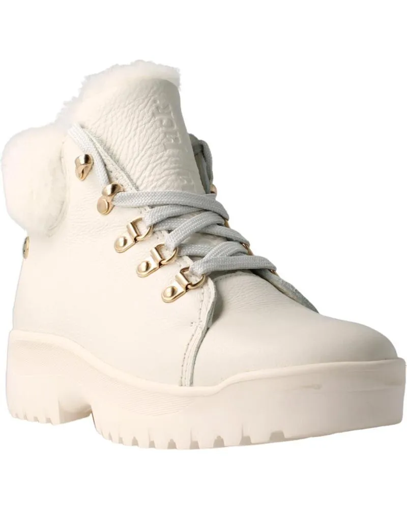 Botines de Mujer PANAMA JACK BOTINA PIEL BLANCO