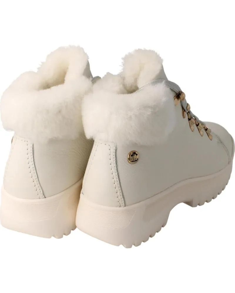 Botines de Mujer PANAMA JACK BOTINA PIEL BLANCO