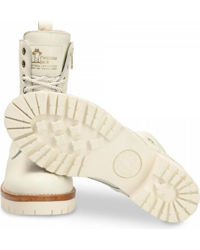 Botines de Mujer PANAMA JACK PADMA B6 BLANCA BLANCO