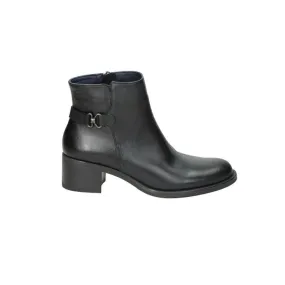 Botines De TacÓn Dorking D8966 Mujer Negro