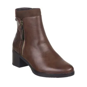 Botines De TacÓn Zapp 22553 Mujer Marron