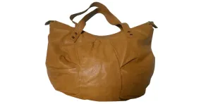 Brontibay Bolsos de mano Mostaza 