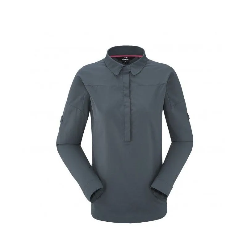 camisa de manga larga Eider Kallio (azul Sentido) Mujer