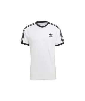 Camiseta adidas 3 Bandas Hombre Blanco