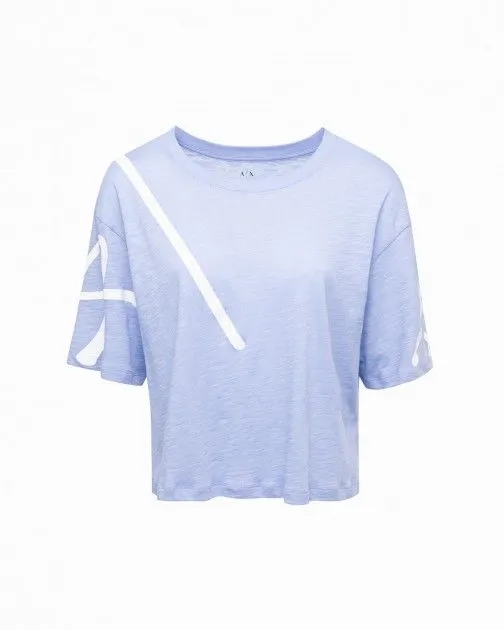 Camiseta corta Armani Exchange 3RYT11 Azul