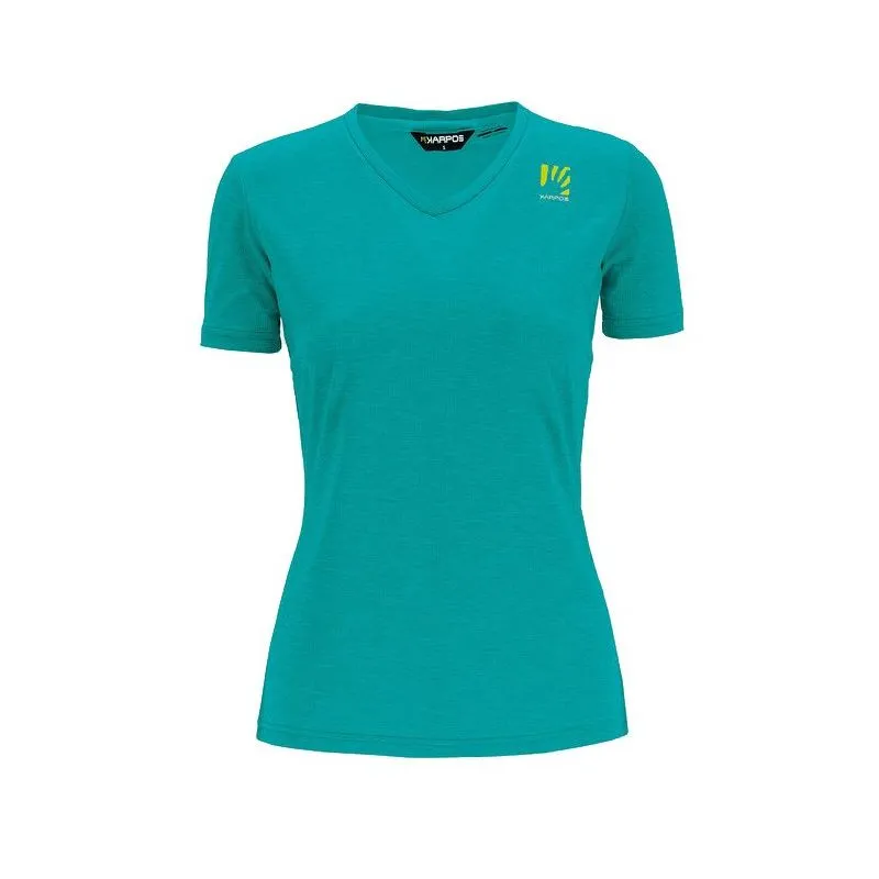 Camiseta de mujer Karpos Alta Via Polartec (azul atolón)