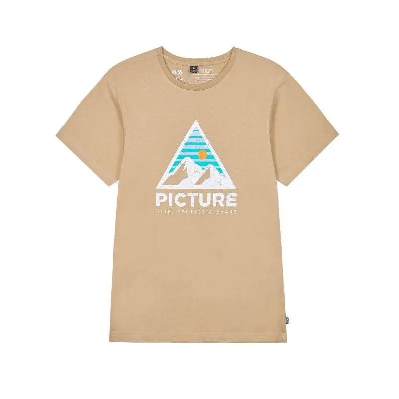 Camiseta Picture Authentic (Piedra oscura) Hombre